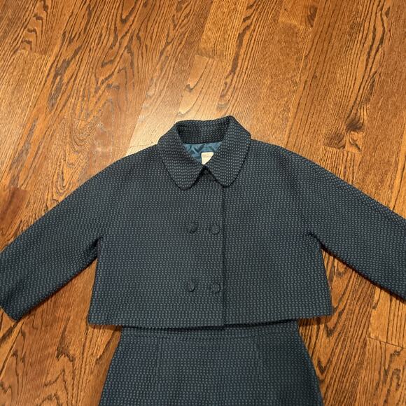 RED VALENTINO Women Green Blazer Jacket And Skirt Suit Size 10 - Picture 3 of 14